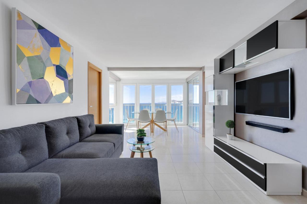 Levante Sunset Front Line Apartment Almadraba Benidorm Exteriör bild