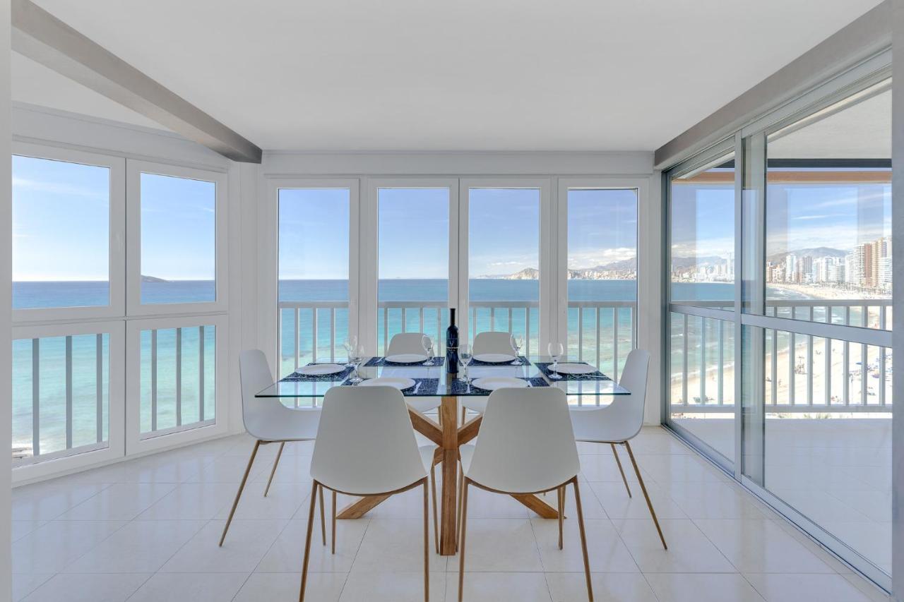 Levante Sunset Front Line Apartment Almadraba Benidorm Exteriör bild