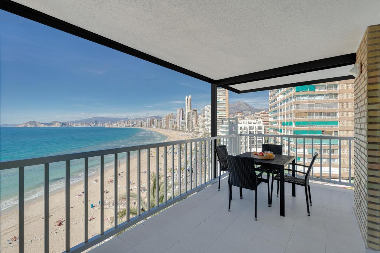 Levante Sunset Front Line Apartment Almadraba Benidorm Exteriör bild