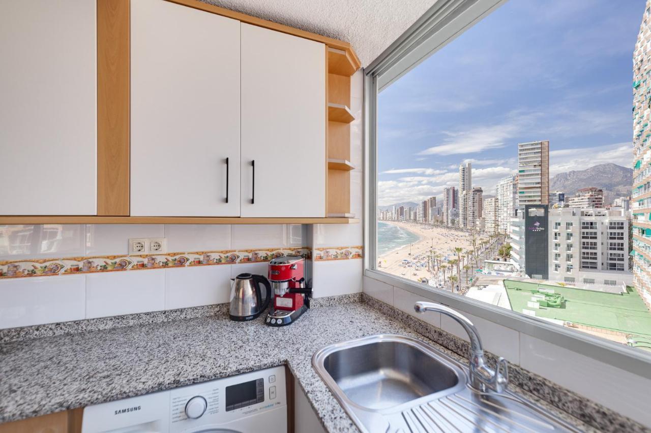 Levante Sunset Front Line Apartment Almadraba Benidorm Exteriör bild