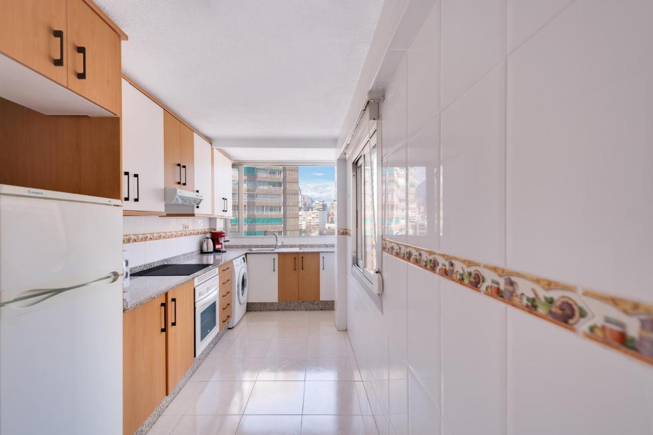 Levante Sunset Front Line Apartment Almadraba Benidorm Exteriör bild